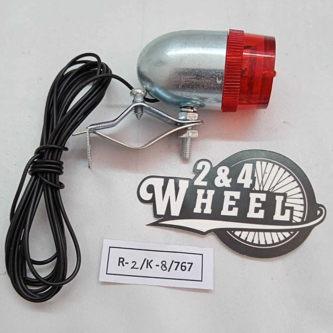 Elephant Front Lamp 12v 6w with Dynamo and Bracket For Vintage Bicycles NOS - Image 8