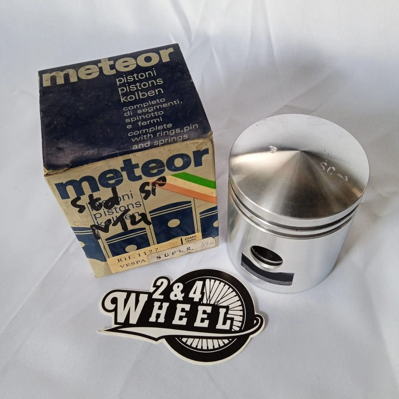 Meteor Piston 57.0 For Vespa Super Meteor Piston For Vespa Super 57.0