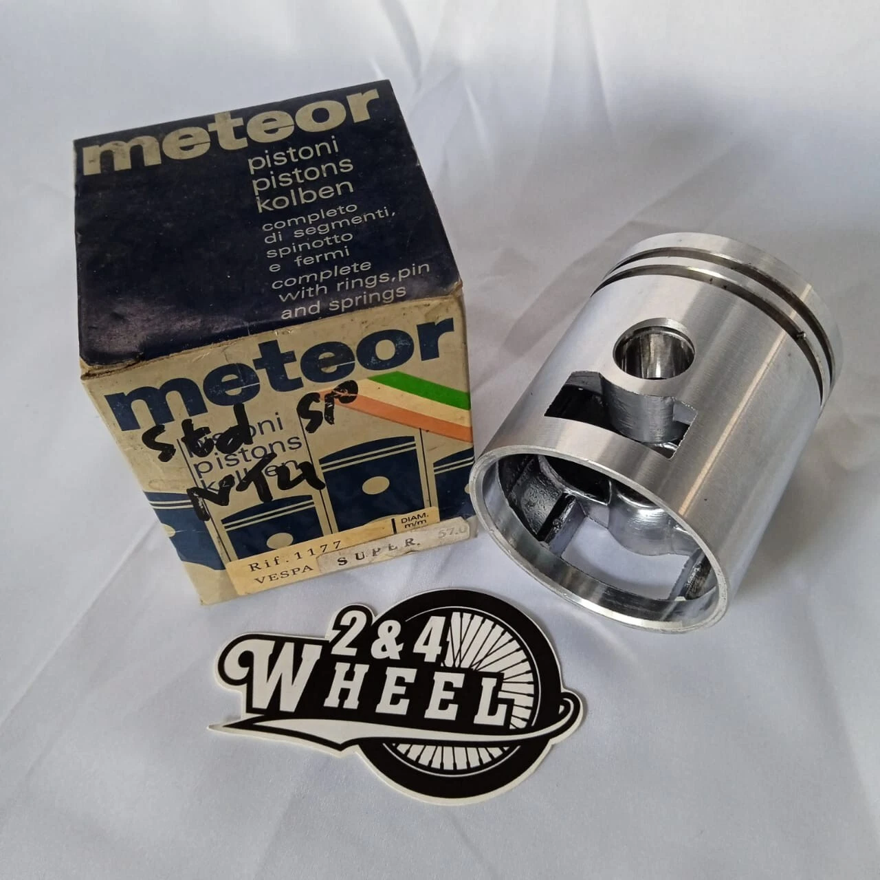 Meteor Piston 57.0 For Vespa Super Meteor Piston For Vespa Super 57.0 - Image 3