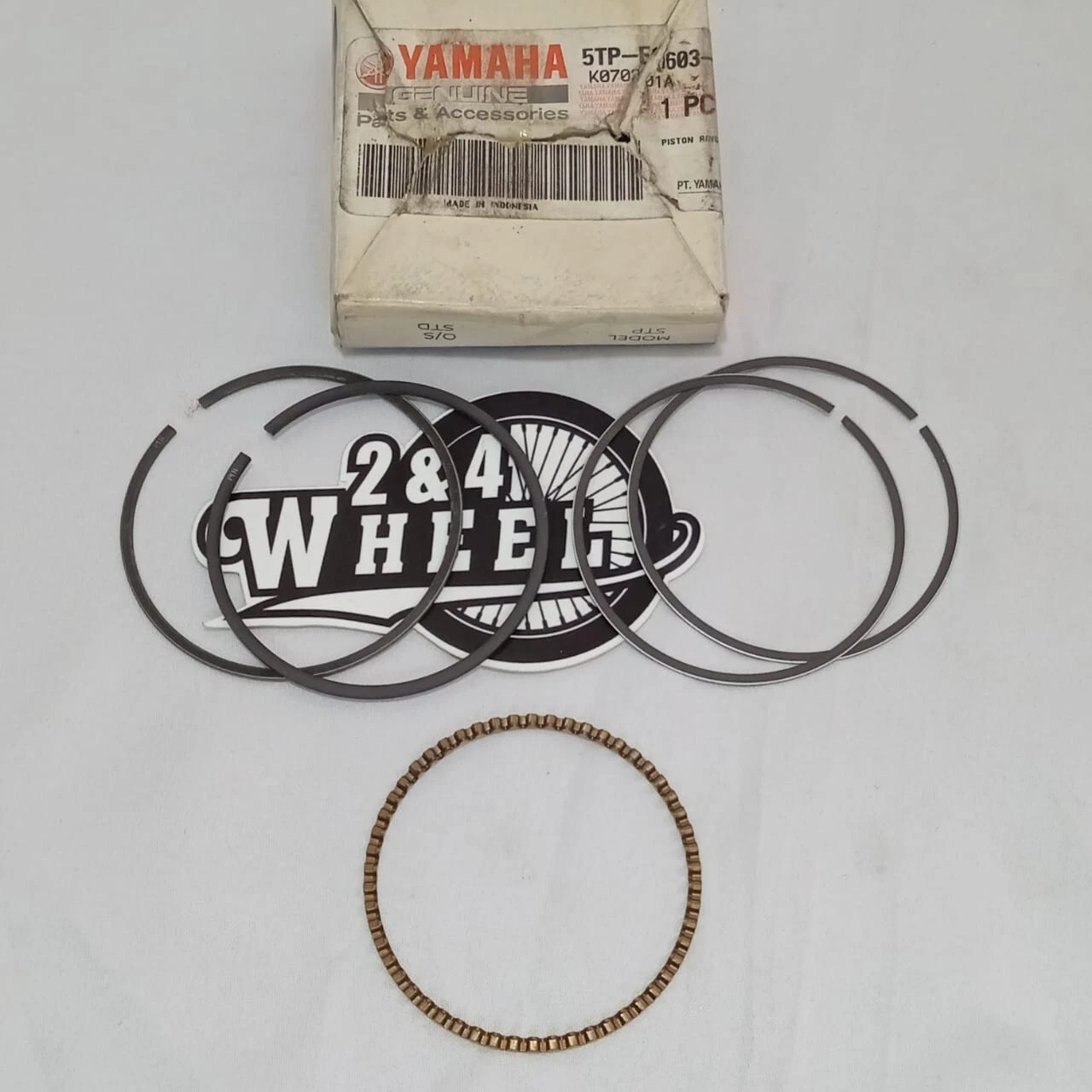 YAMAHA JUPITER TTR PISTON RING SET (STD) 5TP-E1603-20 - Image 3