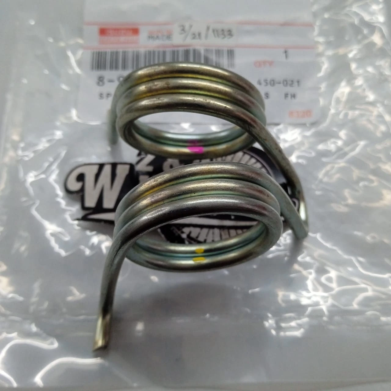 Clutch Pedal Spring Isuzu ELF NKR NPR NQR 8-97853221-1 NEW - Image 3
