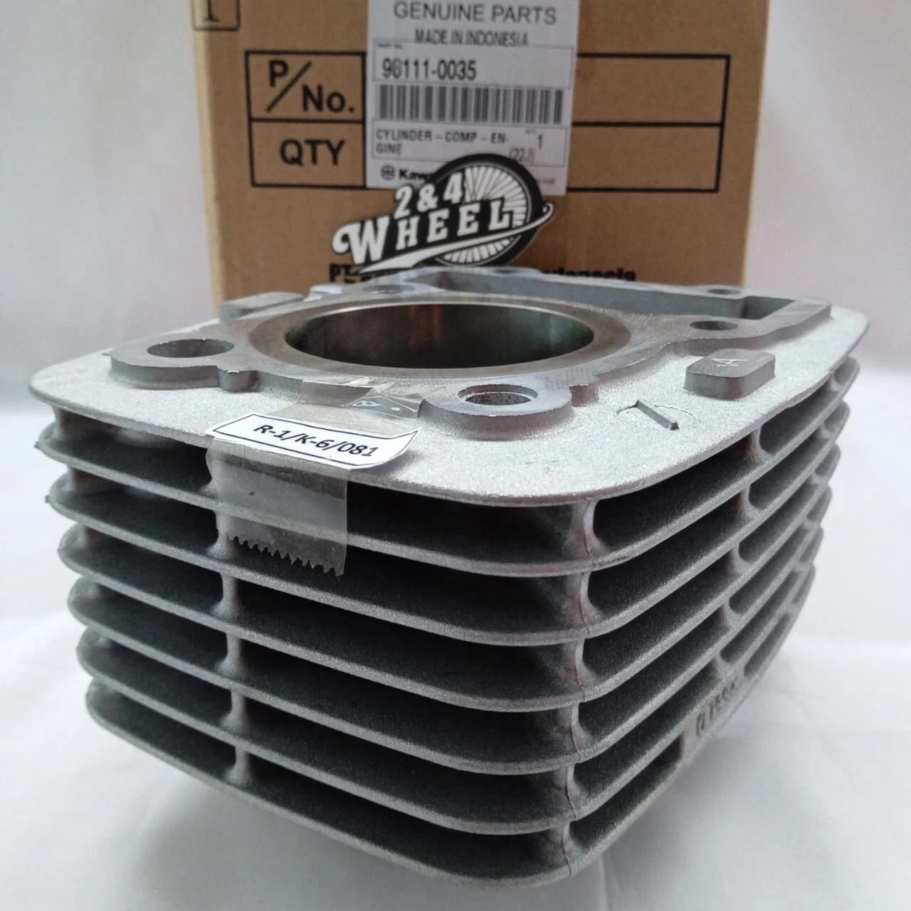 Kawasaki KLX140 KLX150 Cylinder Engine Barrel 58mm with Gasket 98111-0035 NEW - Image 3
