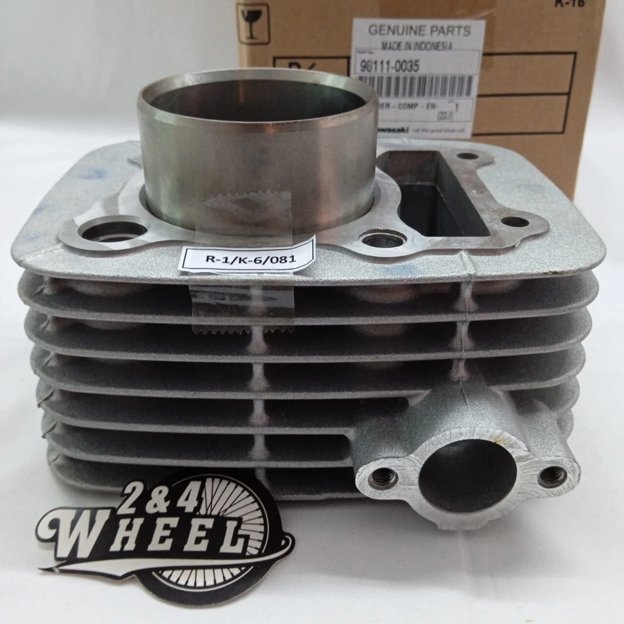 Kawasaki KLX140 KLX150 Cylinder Engine Barrel 58mm with Gasket 98111-0035 NEW - Image 5
