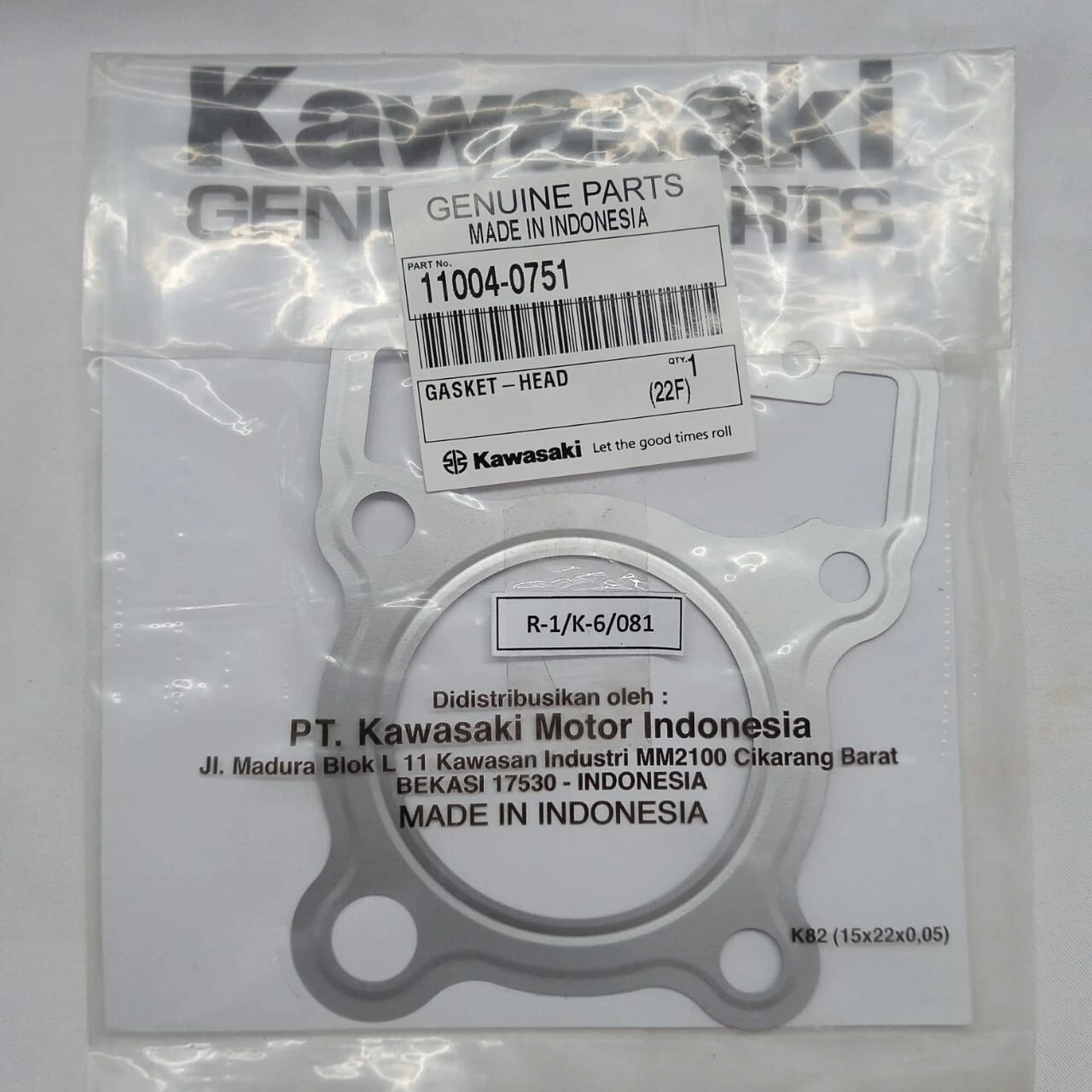 Kawasaki KLX140 KLX150 Cylinder Engine Barrel 58mm with Gasket 98111-0035 NEW - Image 8