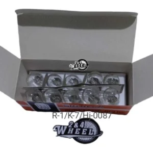 Stanleestar T20 12V21/5W Clear Glass Turn Signal Stop Brake Tail Light Bulbs10pc