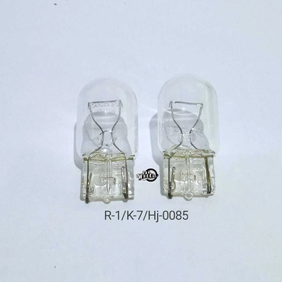 Stanleestar Lamp Bulb T20 12V21W Clear Glass Turn Signal Single Filament 10pc - Image 3