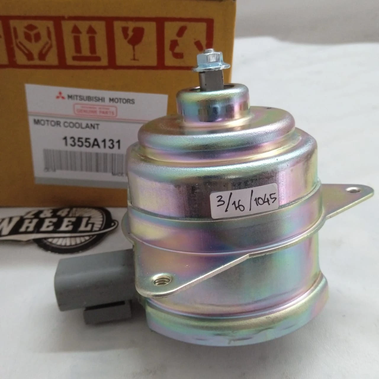 Fit For Lancer Outlander 07-13 4Cyl Right Fan Motor Cooling Fan 1355A131 NEW - Image 2