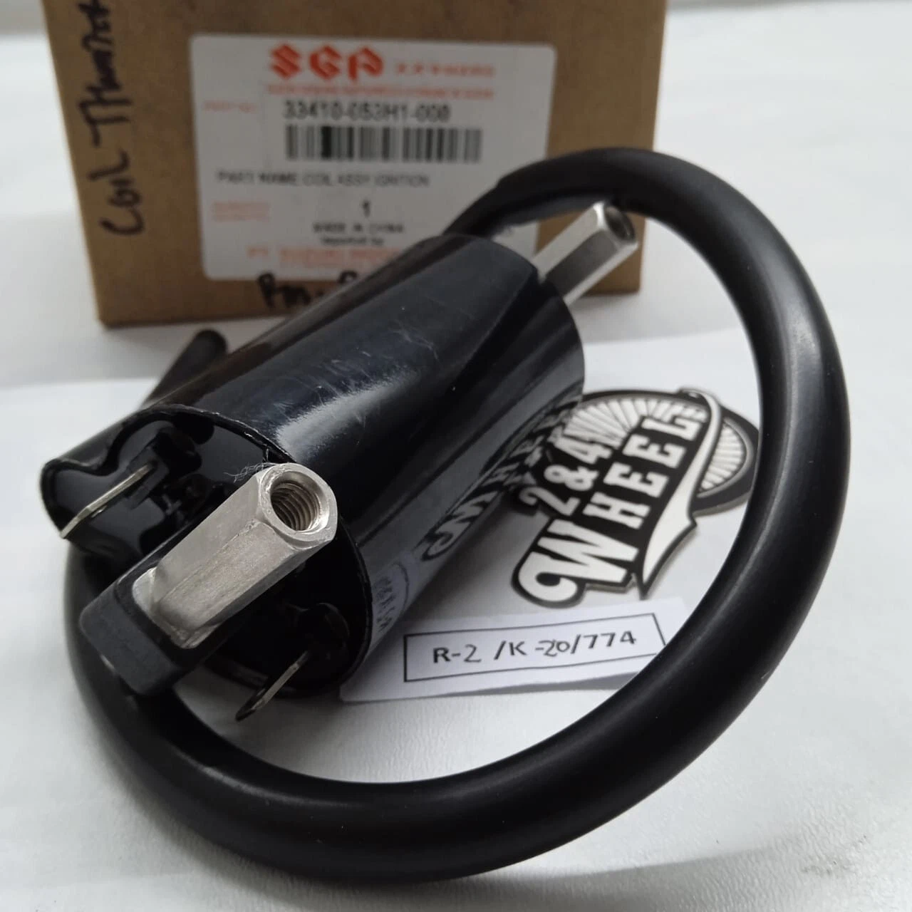 Suzuki GN GS EN 125 150 250 400 425 450 Ignition Coil 33410-053H1-000 NEW - Image 4