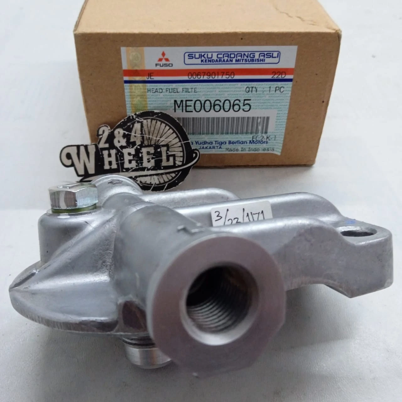 Mitsubishi Fuso Canter FE111 FE211 FE434 FE444 FE125 FE73 FE83 Fuel Filter Head - Image 4