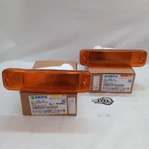 Fit For Honda Civic LX SH4 EF2 3D HB/4D 88-89 Amber Bumper Signal Lamp L/R NEW