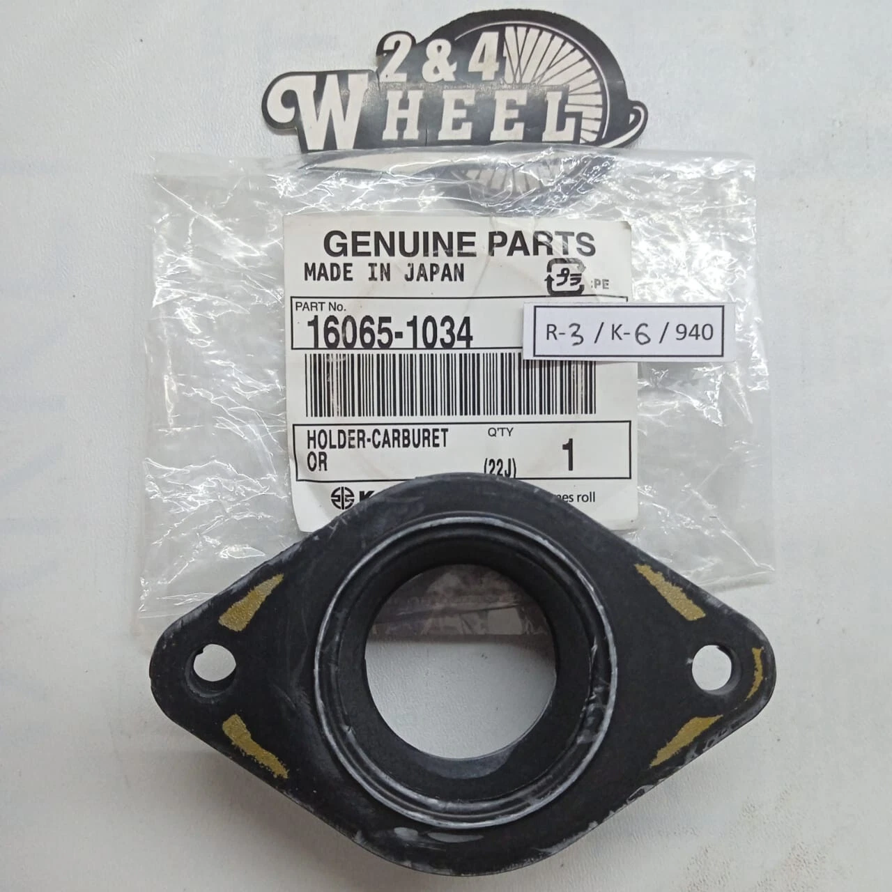 Kawasaki KZ200 KZ 200 Z200 Inlet Manifold Insulator Carburetor Carb Holder JAPAN - Image 3