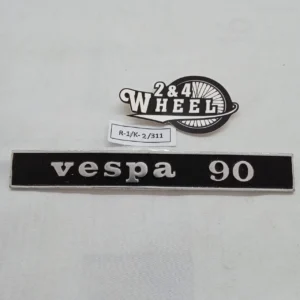 Vespa 90 Special Small Frame V9A Rear Badge Emblem Logo