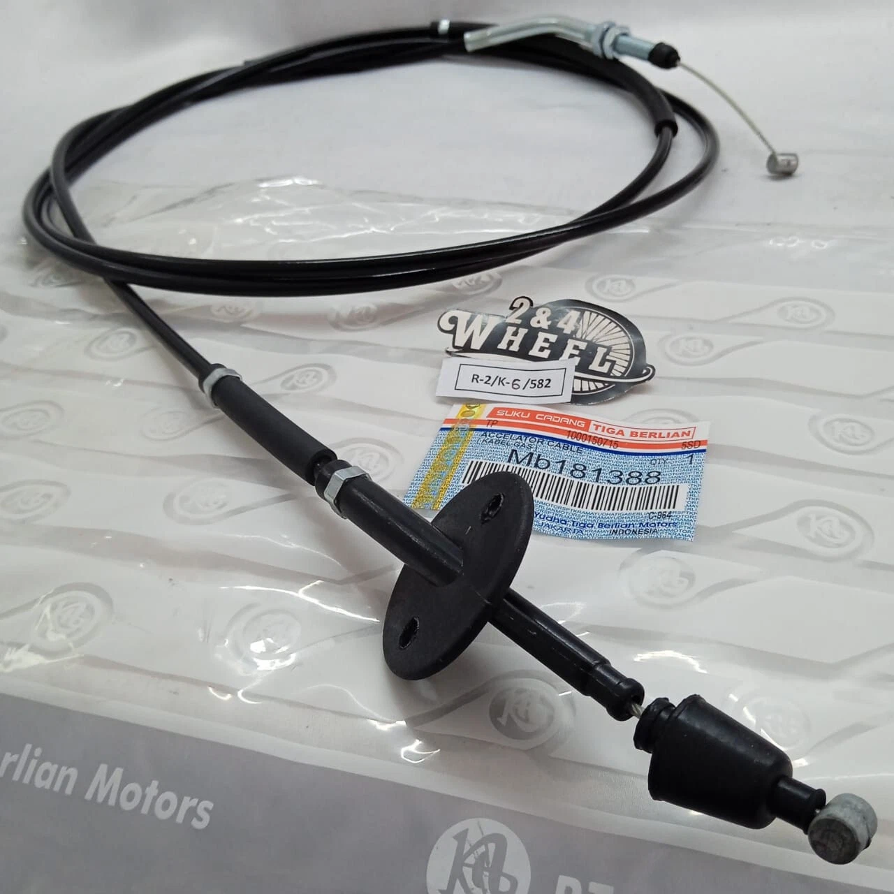 Mitsubishi Delica Truck L039P L069P L300 YZR6 Accelerator Cable MB181388 NEW - Image 3