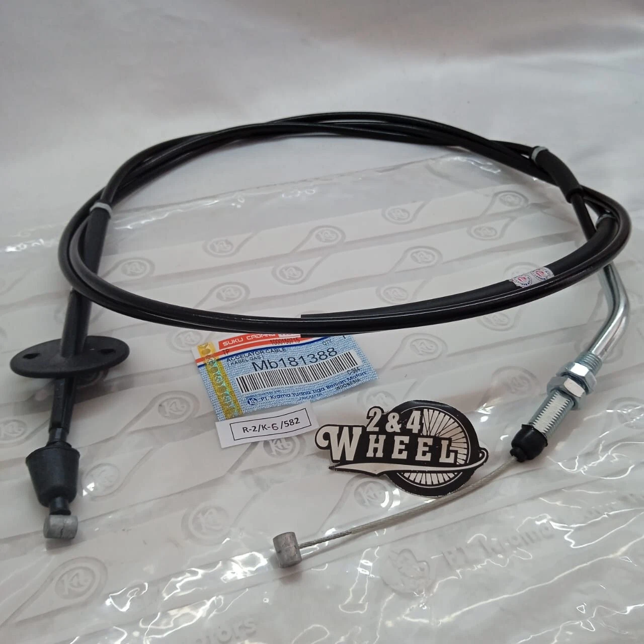 Mitsubishi Delica Truck L039P L069P L300 YZR6 Accelerator Cable MB181388 NEW - Image 4