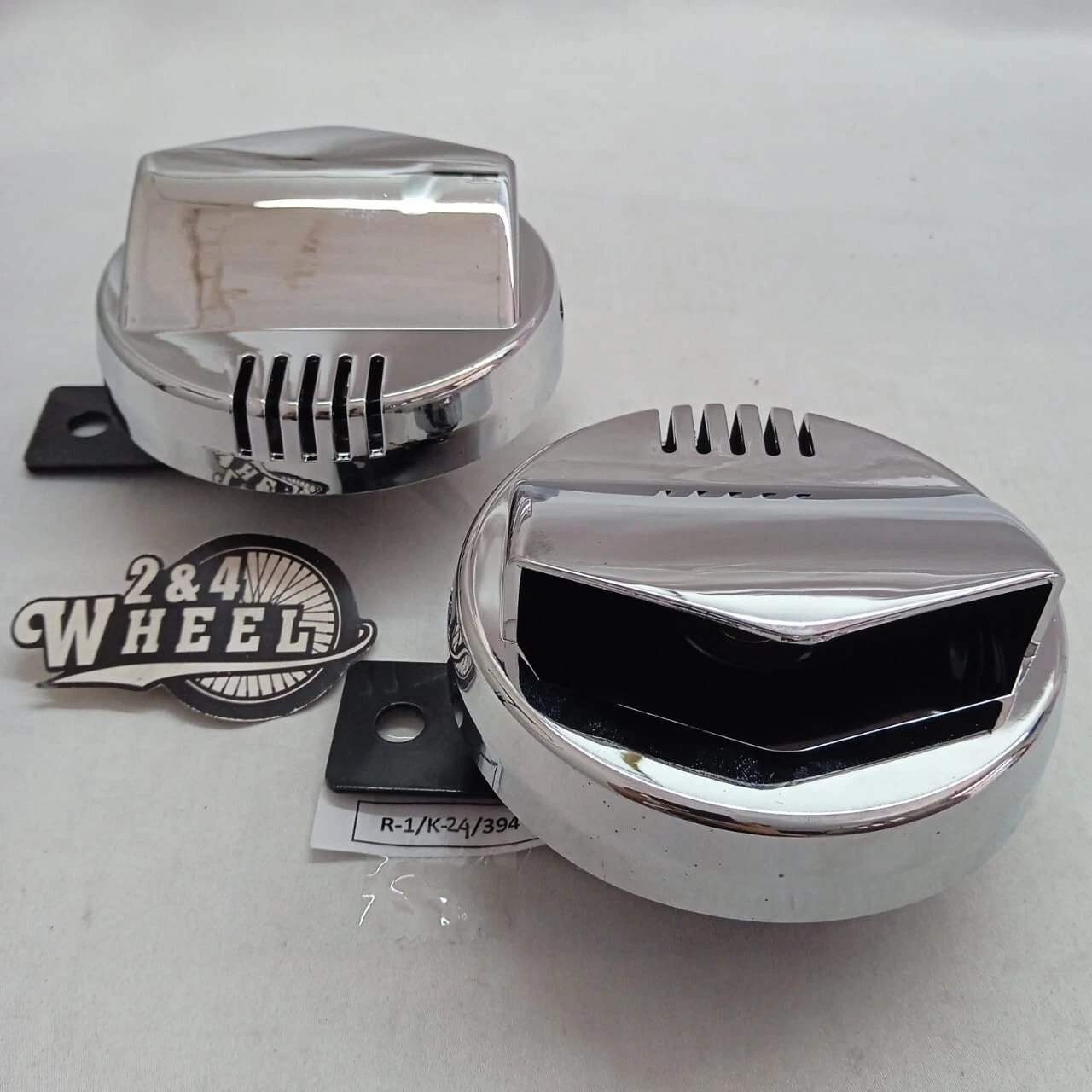 Universal Horn 12 Volt Fits Yamaha Honda Suzuki Kawasaki 1 Pair NEW - Image 2