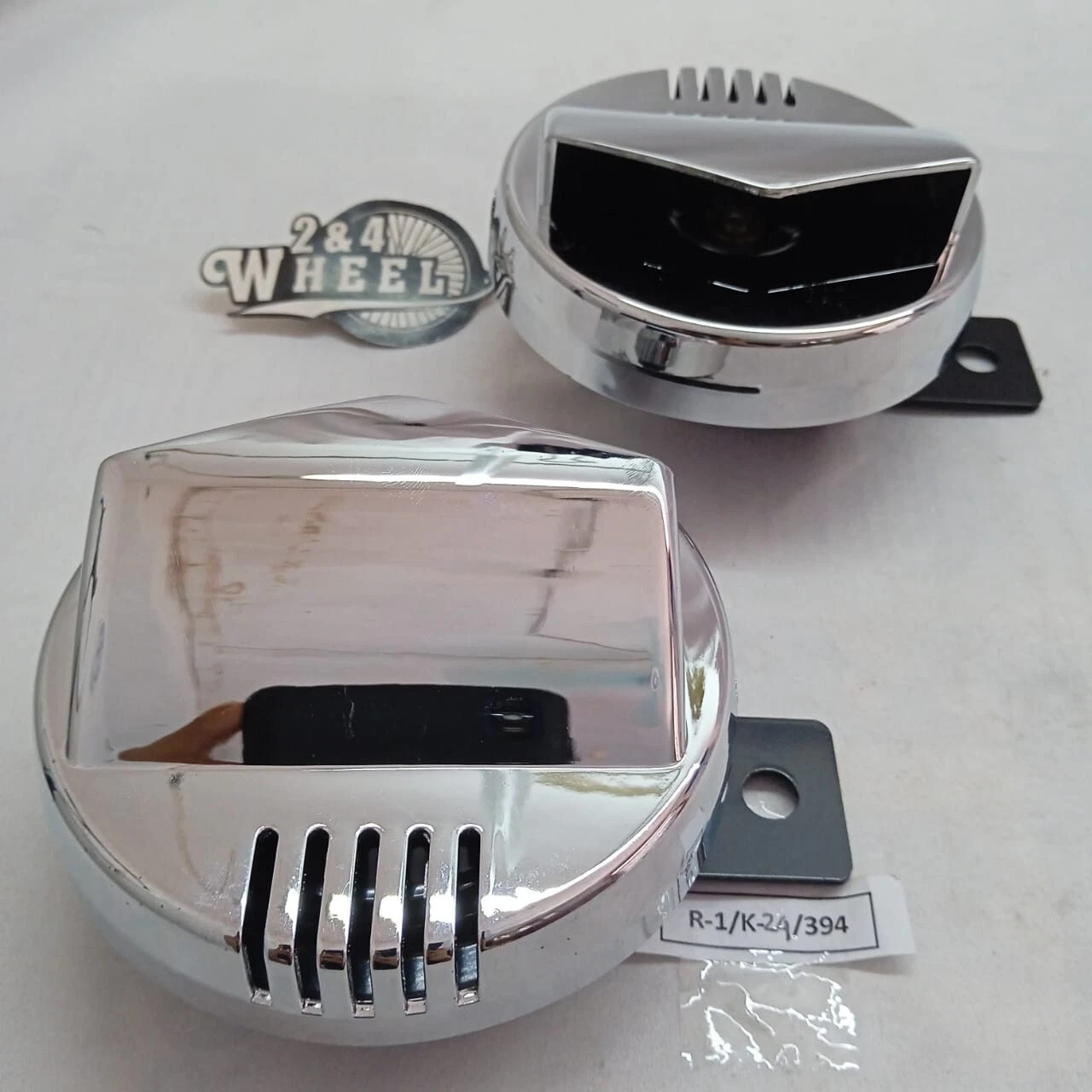 Universal Horn 12 Volt Fits Yamaha Honda Suzuki Kawasaki 1 Pair NEW - Image 3