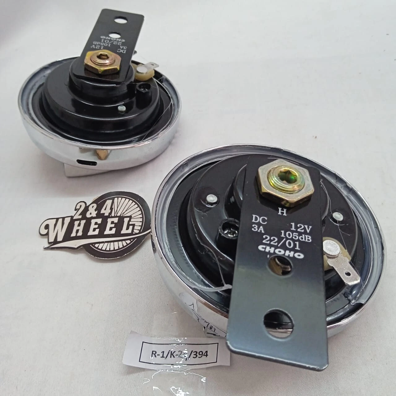 Universal Horn 12 Volt Fits Yamaha Honda Suzuki Kawasaki 1 Pair NEW - Image 5
