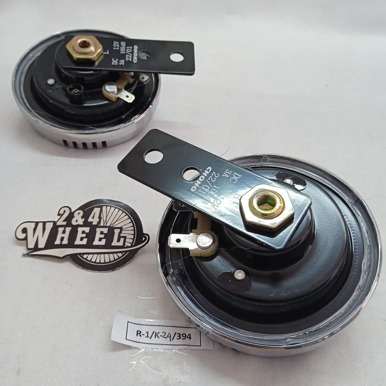 Universal Horn 12 Volt Fits Yamaha Honda Suzuki Kawasaki 1 Pair NEW - Image 6