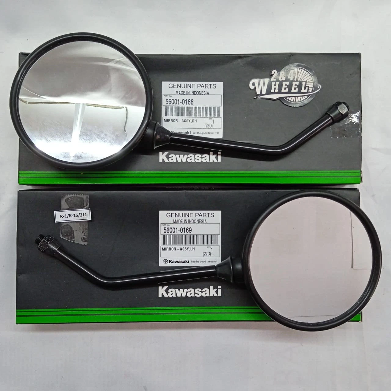 Kawasaki KLX110 KLX140 KLX150 L S BF KLX250 W175 Back Mirror NEW GENUINE