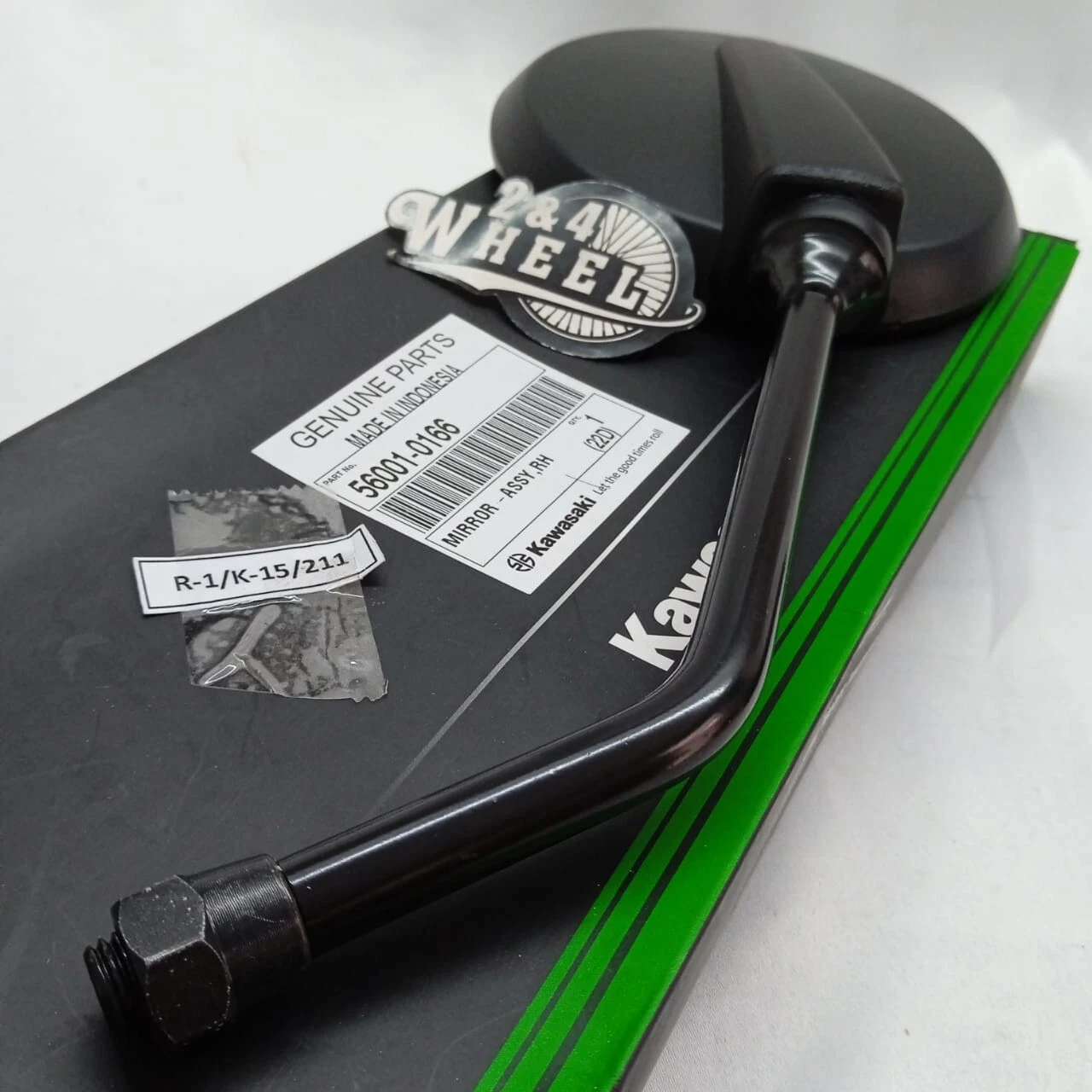Kawasaki KLX110 KLX140 KLX150 L S BF KLX250 W175 Back Mirror NEW GENUINE - Image 6