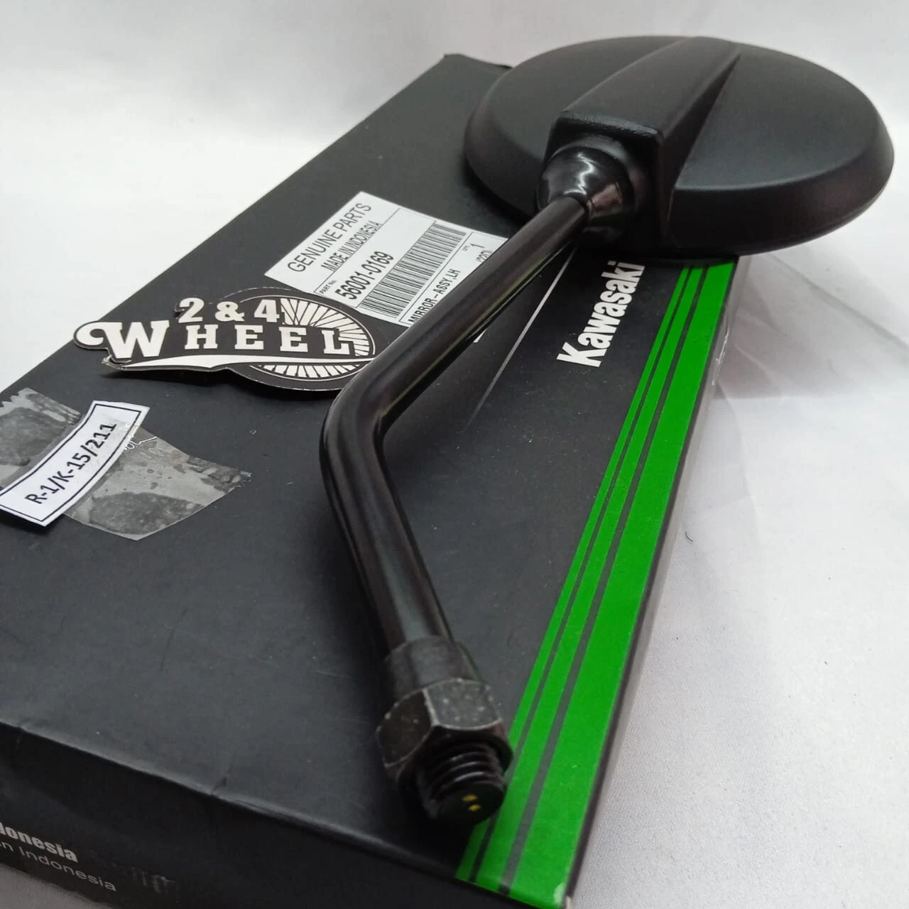 Kawasaki KLX110 KLX140 KLX150 L S BF KLX250 W175 Back Mirror NEW GENUINE - Image 7