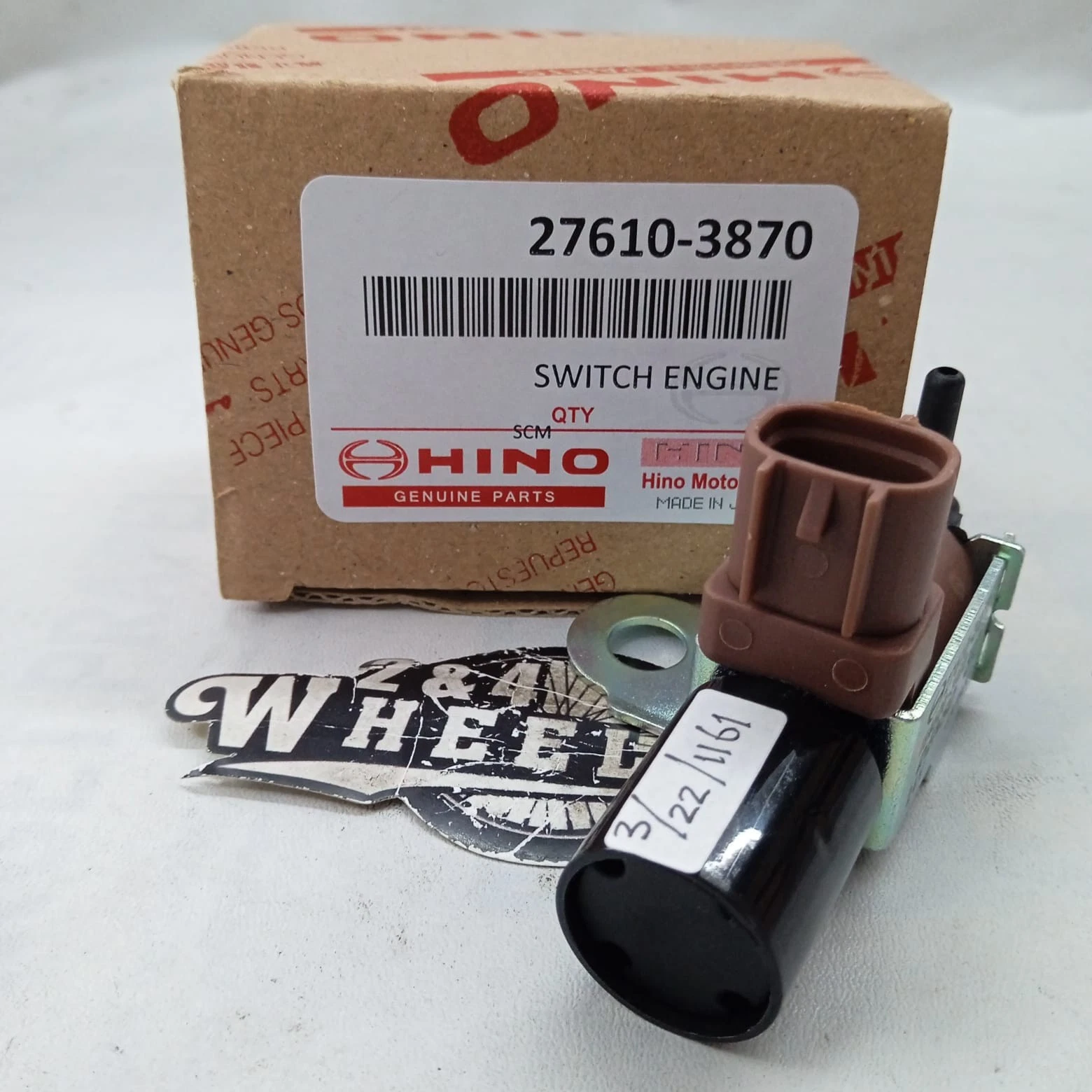 Valve Assy Solenoid Fits Hino Dutro Toyota Dyna 27610-3870 NEW - Image 3