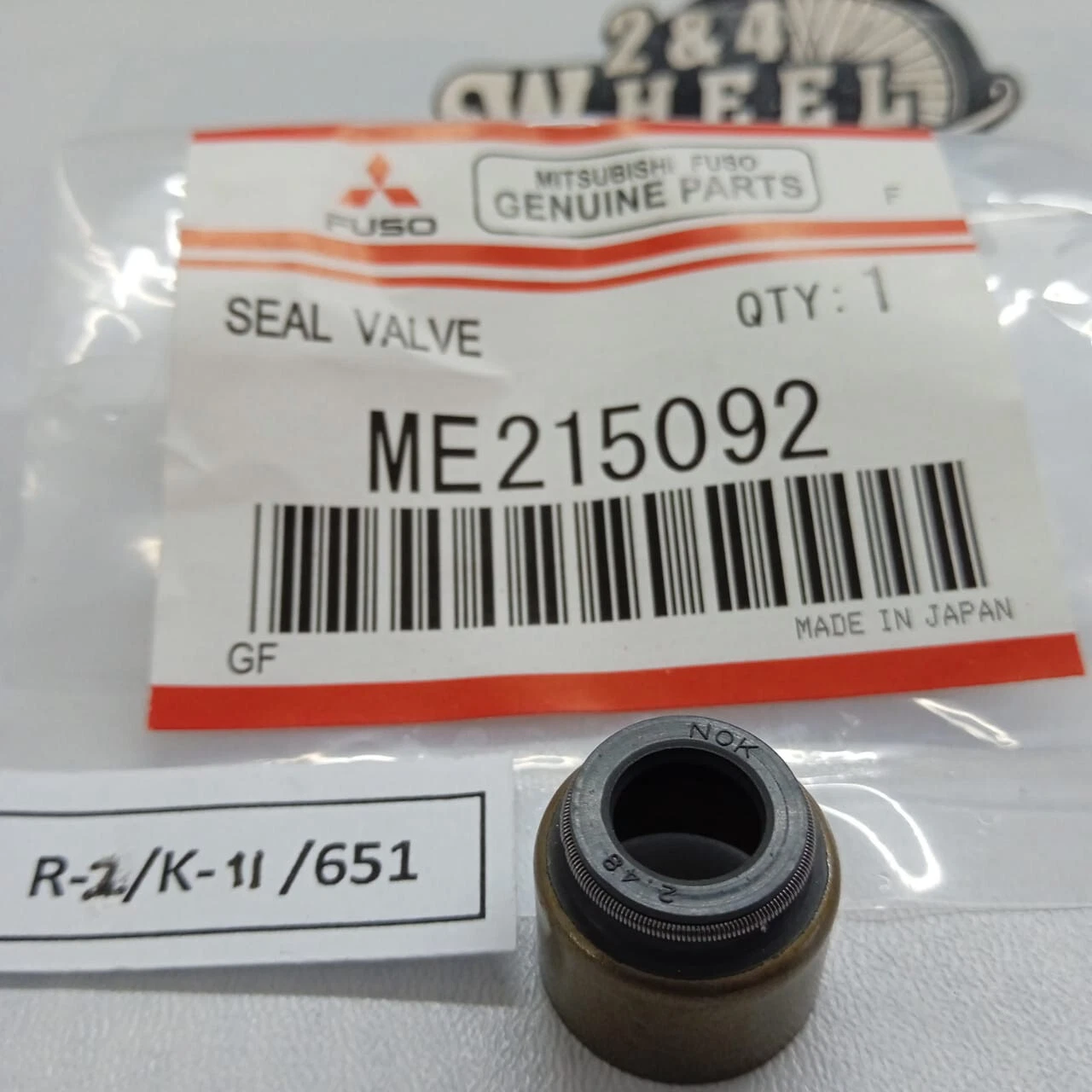 Mitsubishi Fuso Canter FE Series Valve Stem Oil Seal Set Of 8Pcs - Image 2