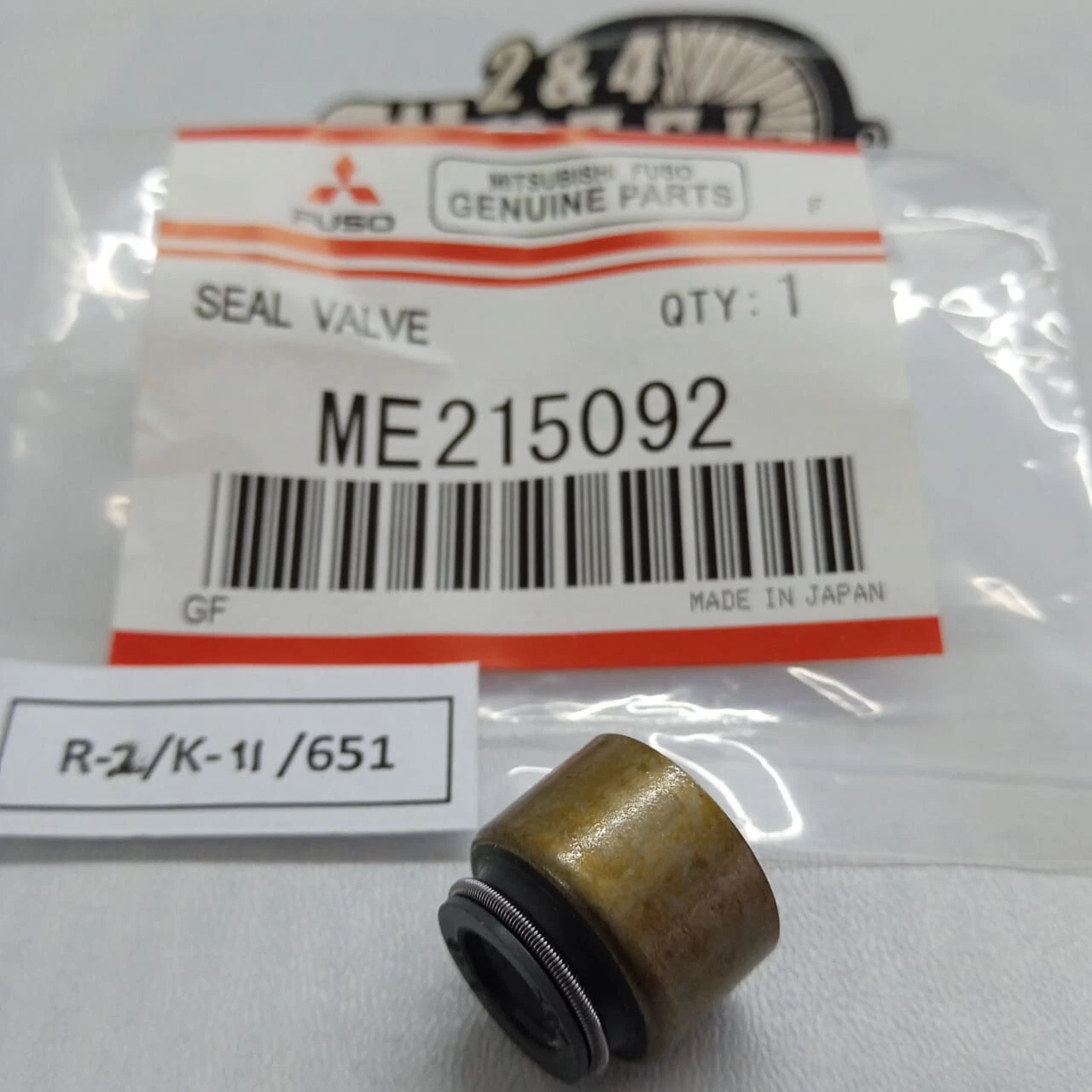 Mitsubishi Fuso Canter FE Series Valve Stem Oil Seal Set Of 8Pcs - Image 3