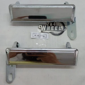 Chrome Outer Door Handle Pair For Land Cruiser 40 Series FJ40 FJ45 HJ45 HJ47 NEW