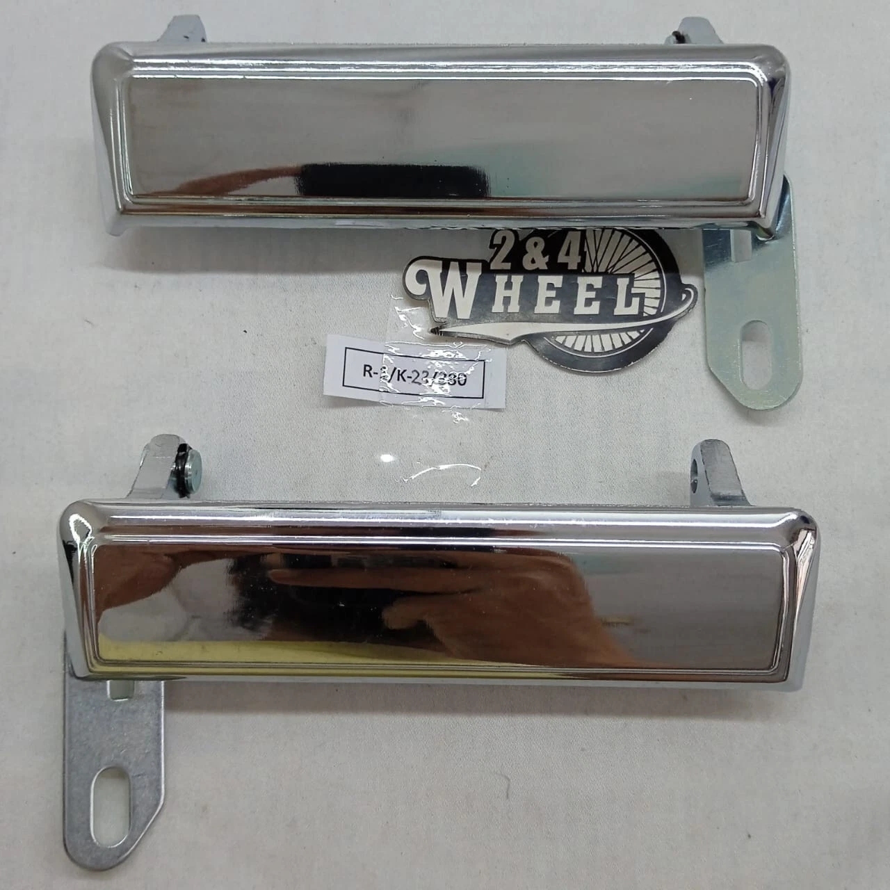 Chrome Outer Door Handle Pair For Land Cruiser 40 Series FJ40 FJ45 HJ45 HJ47 NEW