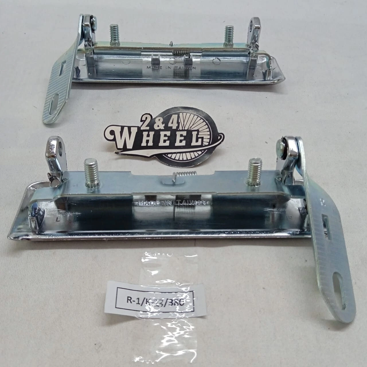 Chrome Outer Door Handle Pair For Land Cruiser 40 Series FJ40 FJ45 HJ45 HJ47 NEW - Image 3