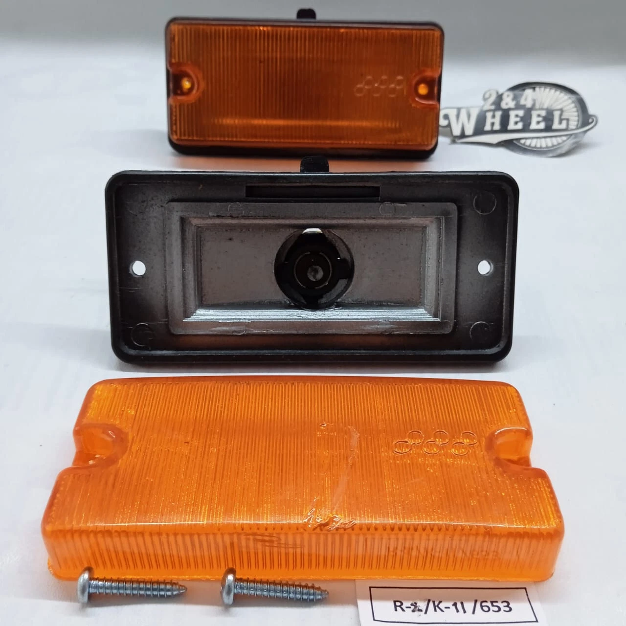 Side Bumper Turn Signal Lights For Isuzu Pickup KB26 KB41 Pair Lh Rh NOS - Image 3