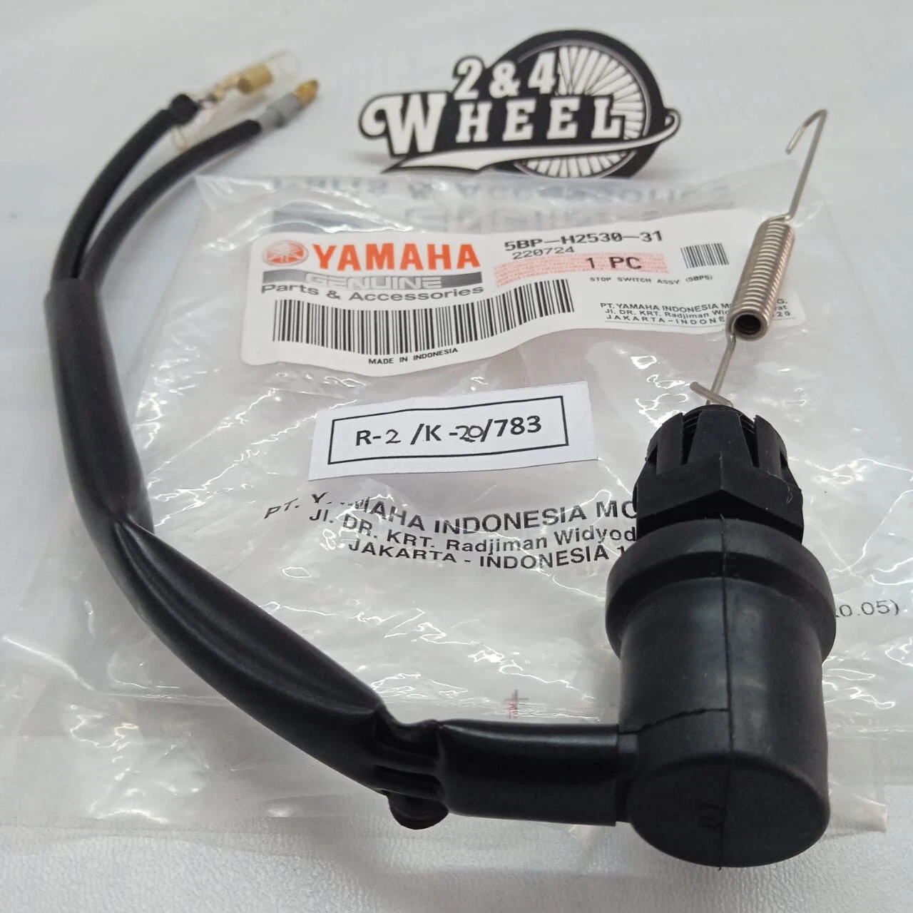 Yamaha SX4 TTR225 AS1 AS2 RD125 DT100 Brake Switch 5BP-H2530-31 - Image 3