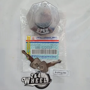 Fuel Filler Cap with 2 Keys Mitsubishi FUSO CANTER FE110 FE111 FE211 MB022737