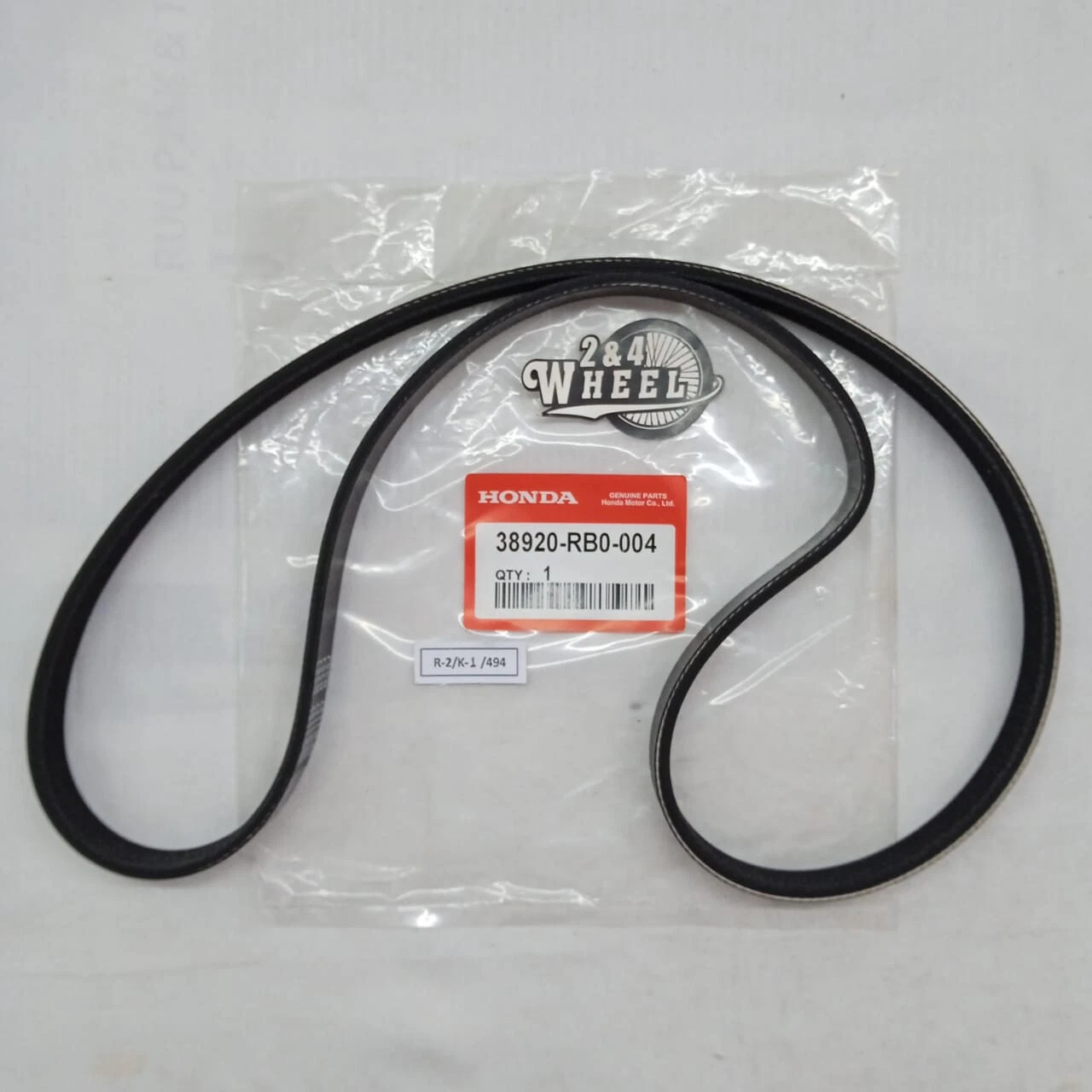 Honda Fit 2009-2013 Serpentine Drive Belt 38920-RB0-004 NEW OEM - Image 4