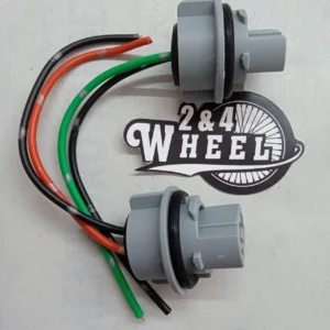 2pc Bulb Signal Light Extra / Replace Harness Socket Plug