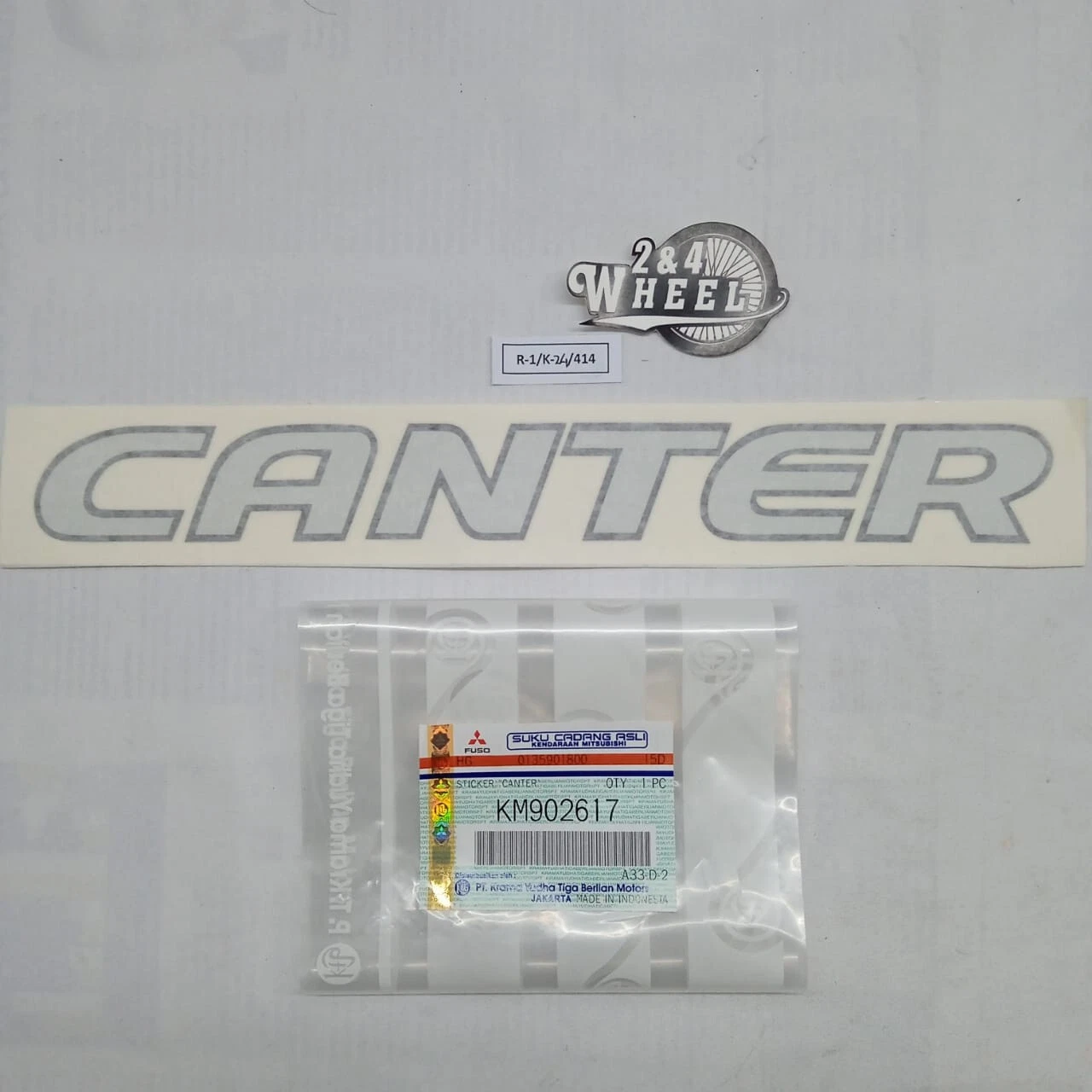 Mitsubishi FUSO Canter FE71 72 74 75 110 111 Stickers Decals KM902617 NEW - Image 2