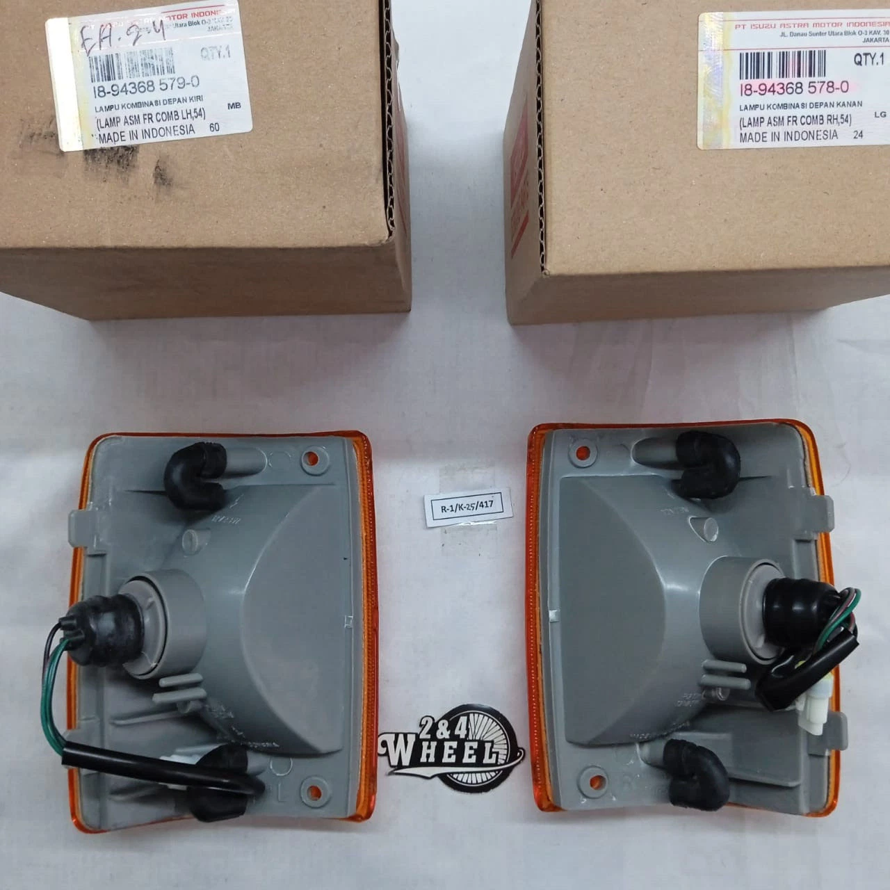 Isuzu Trooper 1987-1991 Corner Light Turn Signal Assy 1Pair L/R NEW OEM - Image 2