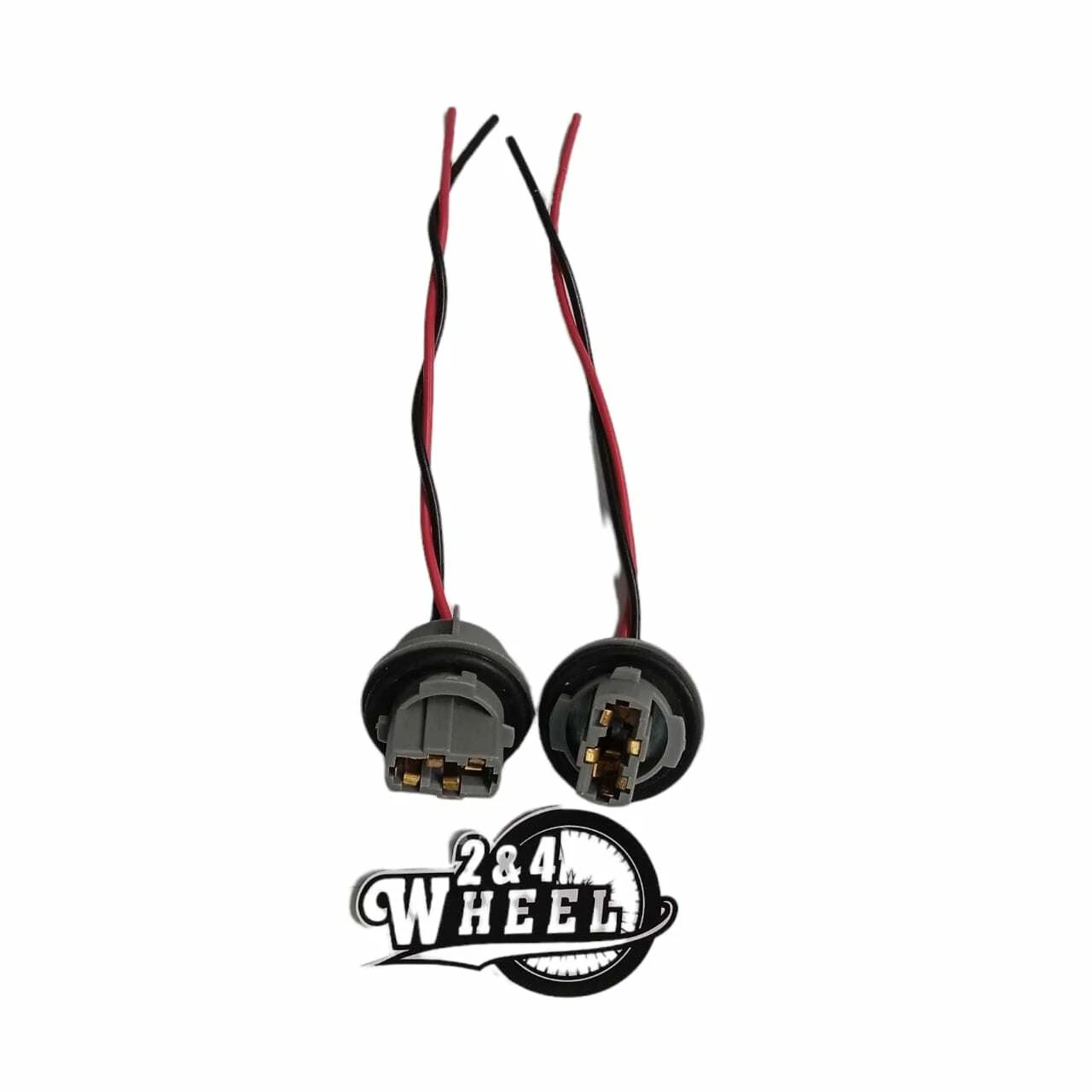 7440 Bulb Socket Turn Signal Light Harness Wire T20 2pc