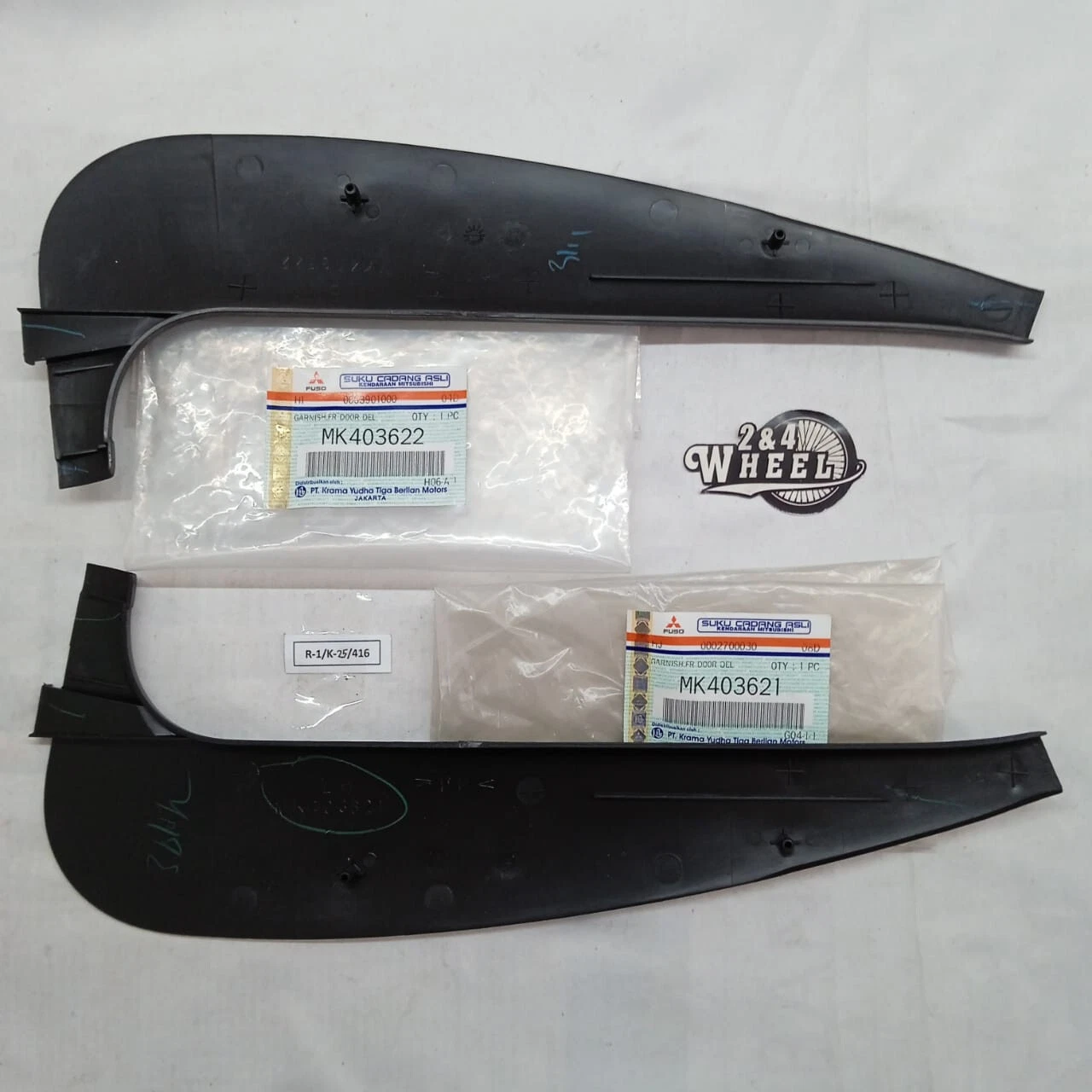Garnish Front Door Delta Mitsubishi Fuso Canter FE71 72 74 75 FE110 111 MK403621 - Image 2