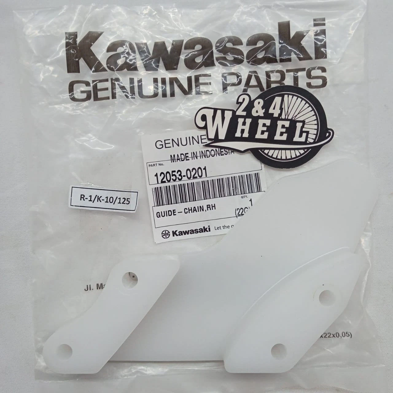 Kawasaki KLX150 KLX 150 Rear Chain Guide Set Assy Set NEW OEM EXPRESS SHIPPING - Image 2