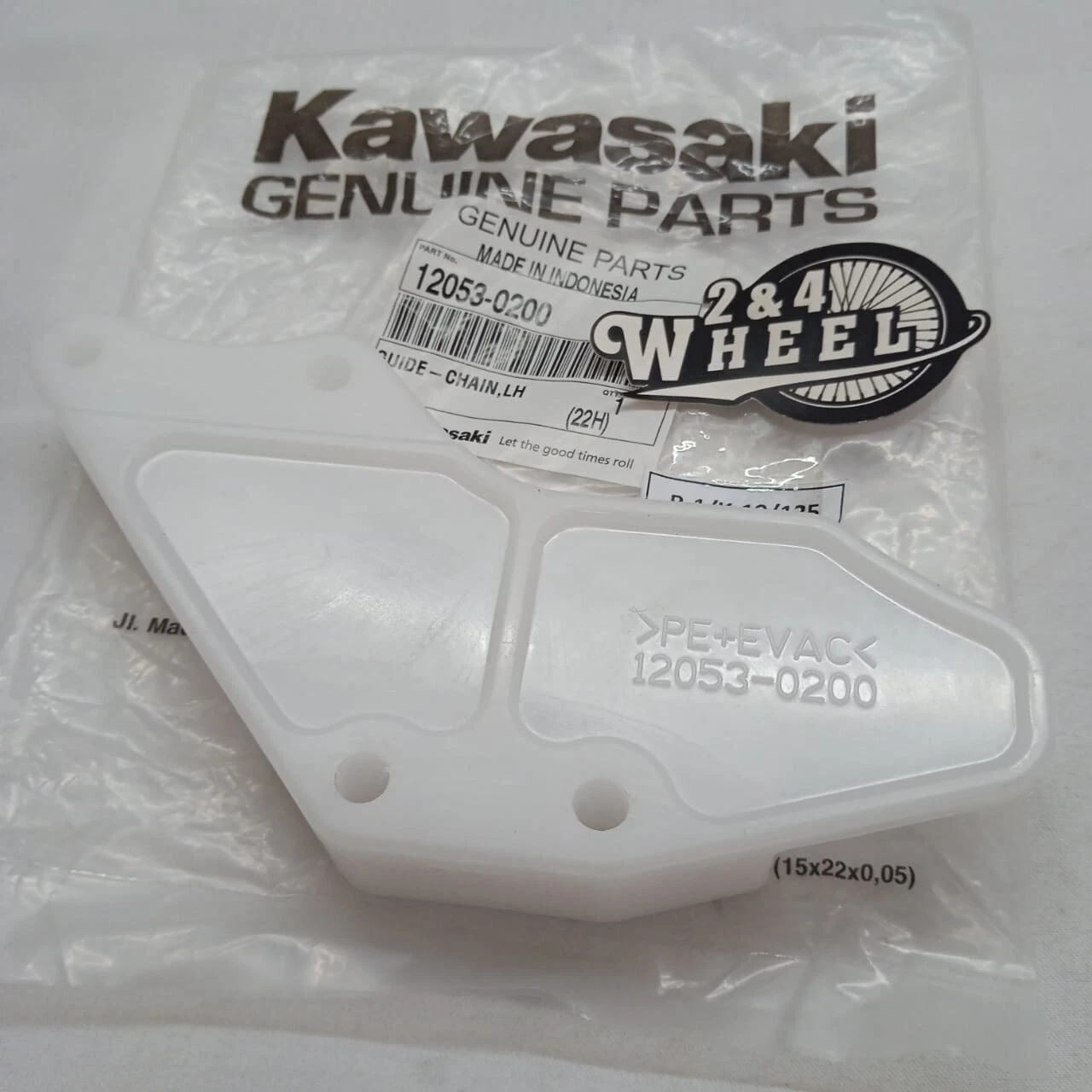 Kawasaki KLX150 KLX 150 Rear Chain Guide Set Assy Set NEW OEM EXPRESS SHIPPING - Image 5
