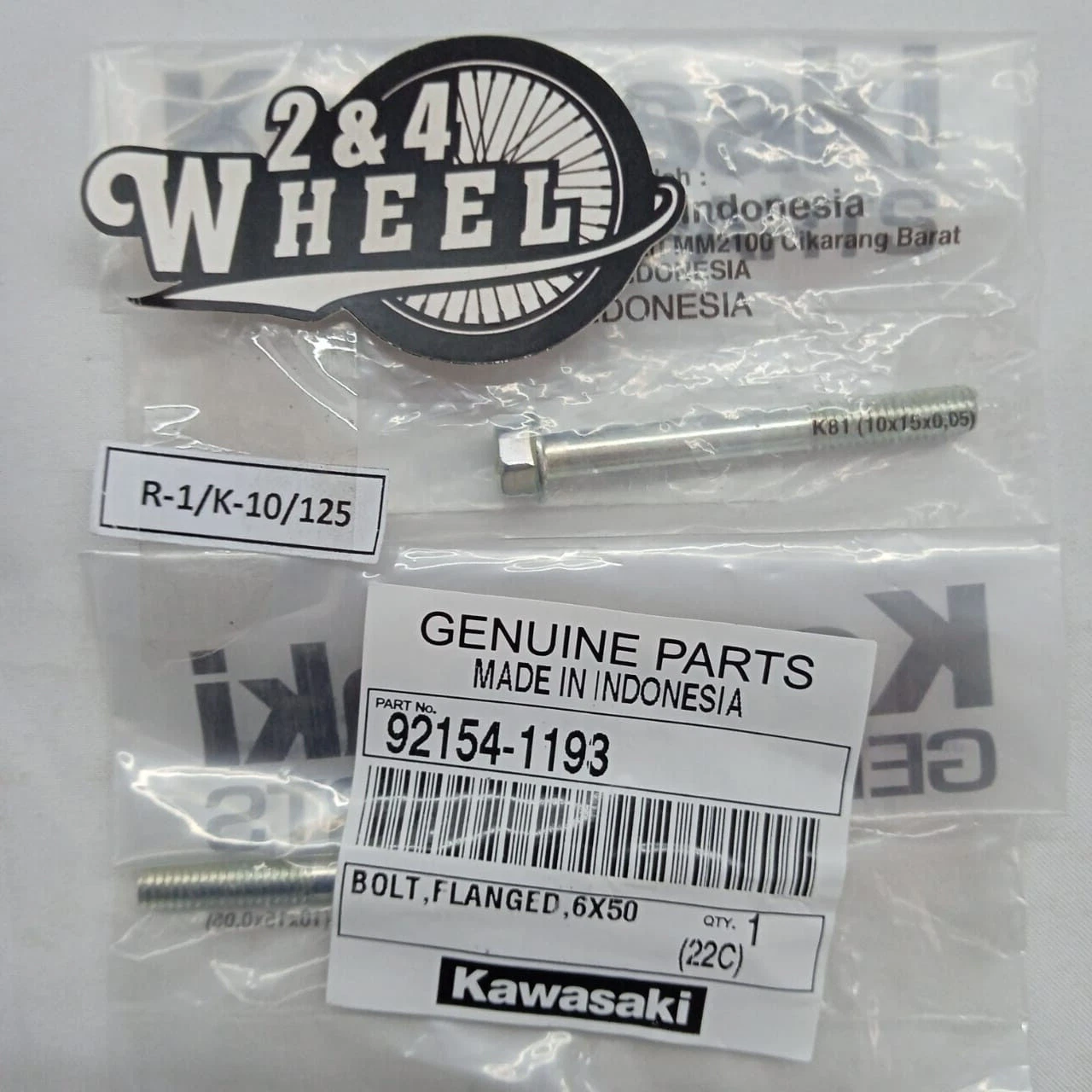 Kawasaki KLX150 KLX 150 Rear Chain Guide Set Assy Set NEW OEM EXPRESS SHIPPING - Image 9
