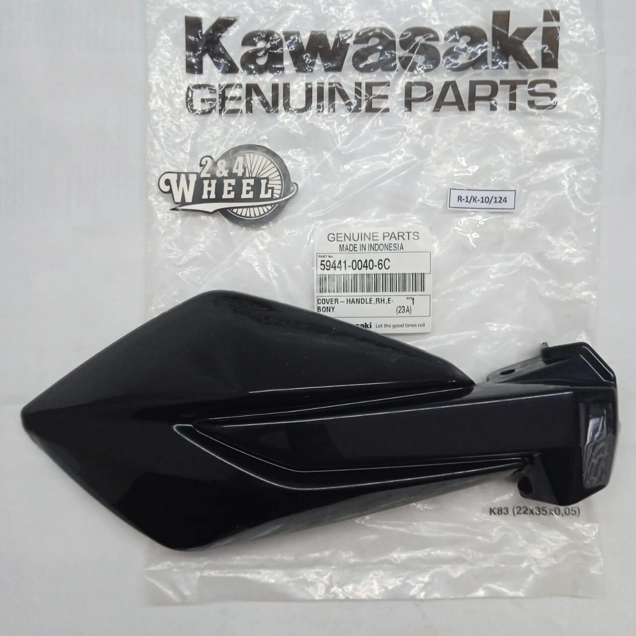 Kawasaki KLX150 KLX 150 KLX150BF KLX 150BF Hand Guard Cover Handle 1Pair L/R NEW - Image 3