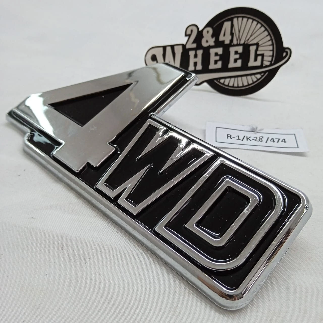 Rear Emblem Badge 4WD Fit Toyota Land Cruiser FJ60 FJ62 BJ60 81-90 NEW - Image 2