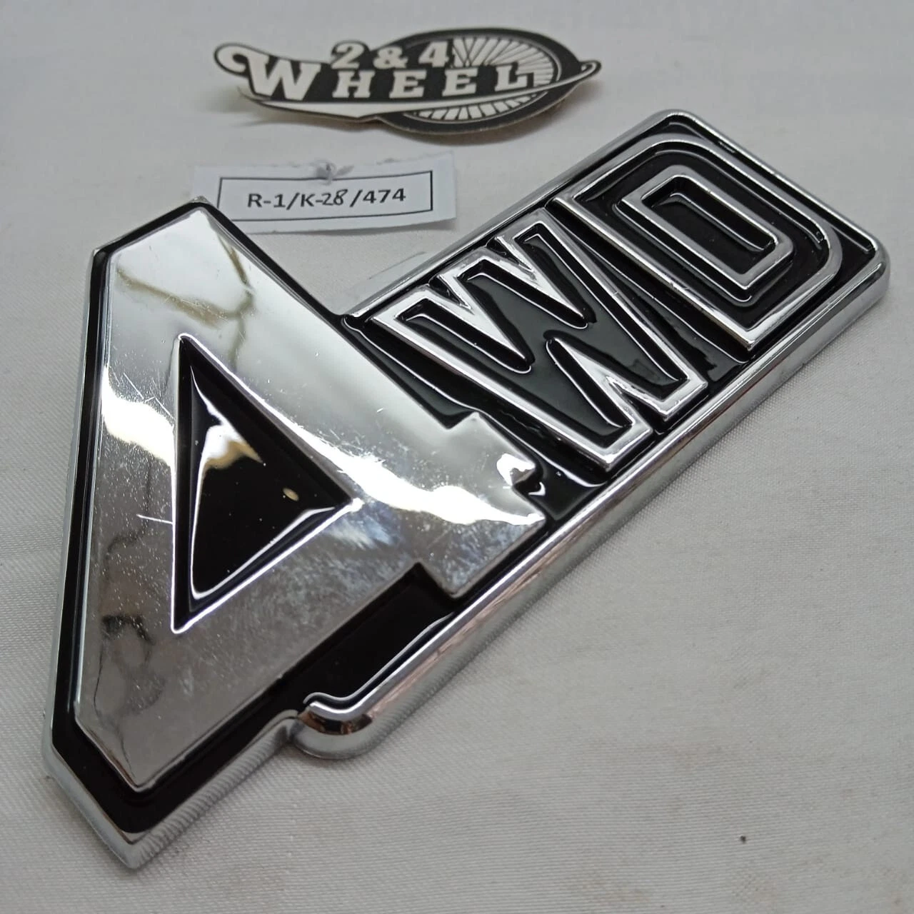 Rear Emblem Badge 4WD Fit Toyota Land Cruiser FJ60 FJ62 BJ60 81-90 NEW - Image 3