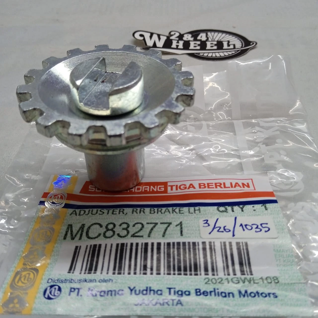 Mitsubishi Fuso Canter FE125 FE73 FE83 Rear Wheel Brake Shoe Adjuster Lh NEW