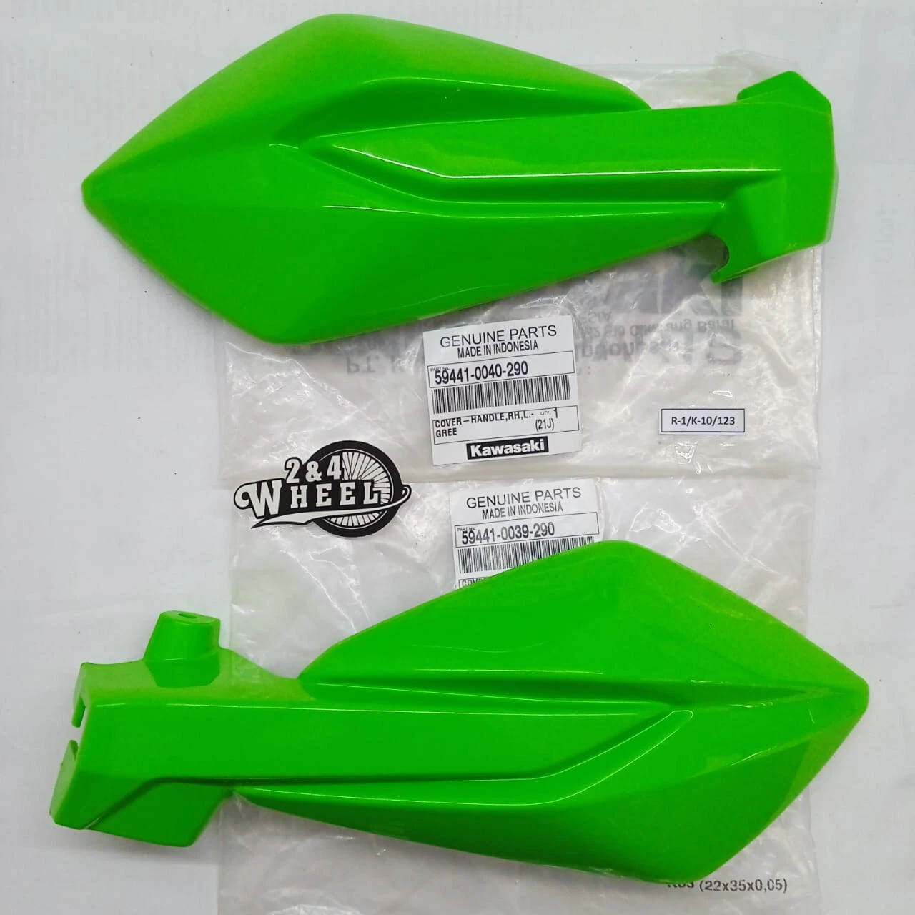 Kawasaki KLX150 KLX 150 KLX150BF KLX 150BF Hand Guard Cover Handle 1Pair L/R NEW