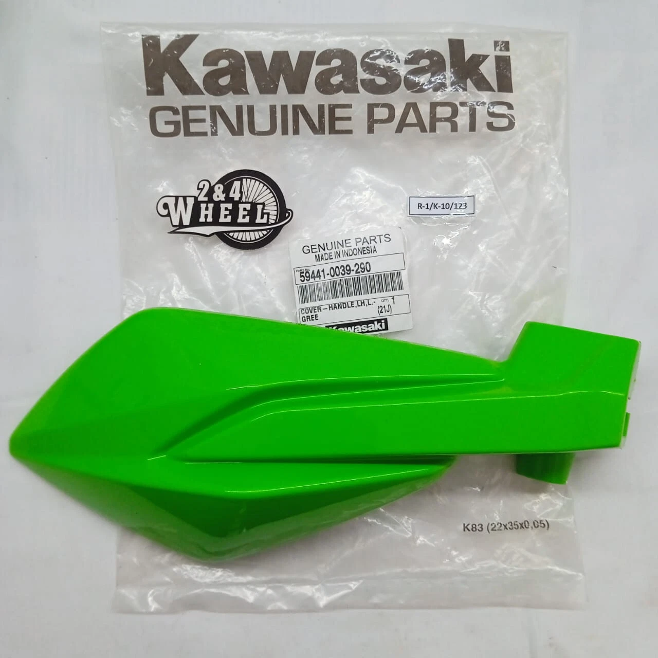 Kawasaki KLX150 KLX 150 KLX150BF KLX 150BF Hand Guard Cover Handle 1Pair L/R NEW - Image 3