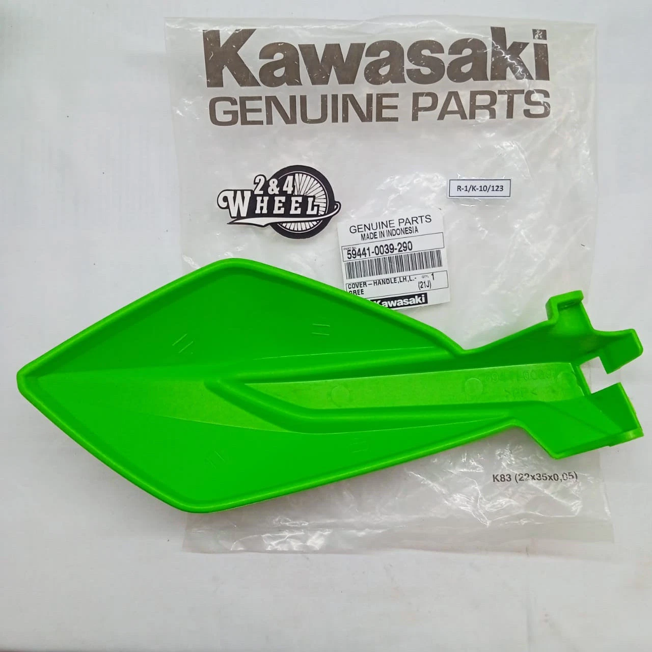 Kawasaki KLX150 KLX 150 KLX150BF KLX 150BF Hand Guard Cover Handle 1Pair L/R NEW - Image 4